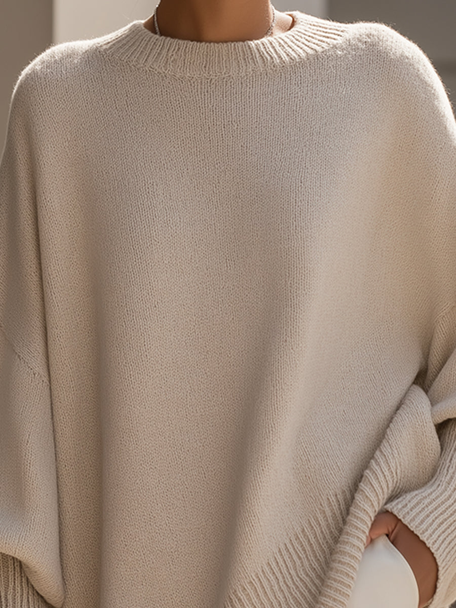 Wanwen | Refined Wool Blend Sweater