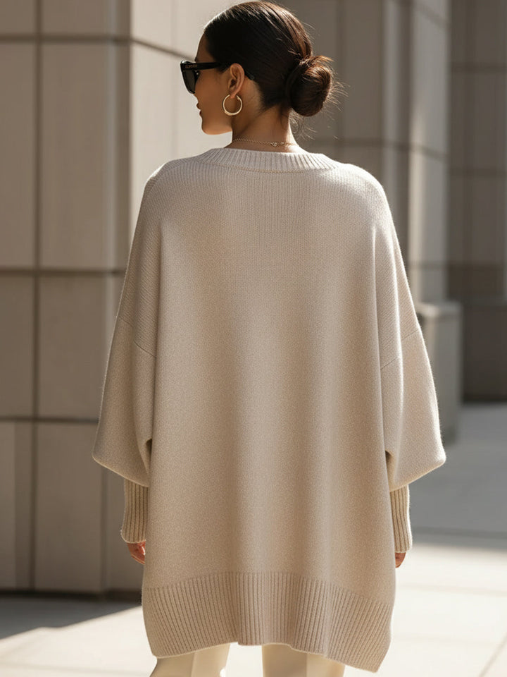 Wanwen | Refined Wool Blend Sweater