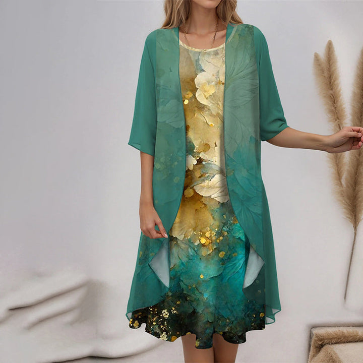 Dhara | Chic & Comfortable – Blouse and Dress Ensemble
