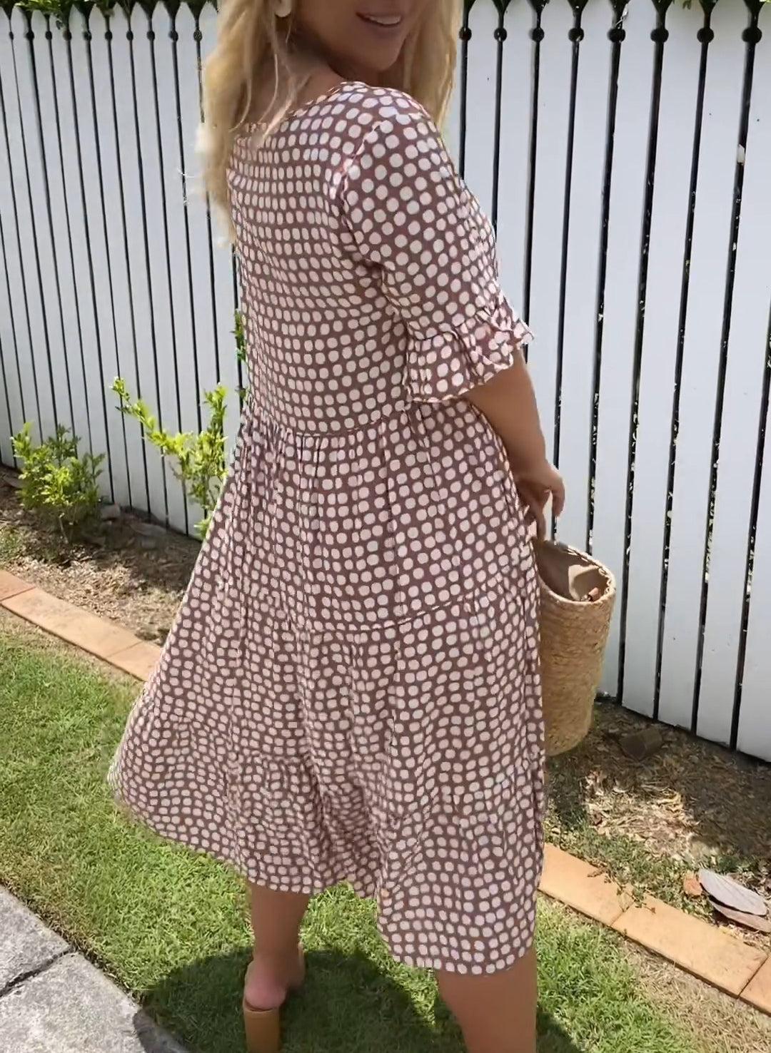 Zora | Airy summer dress inspired by oceans