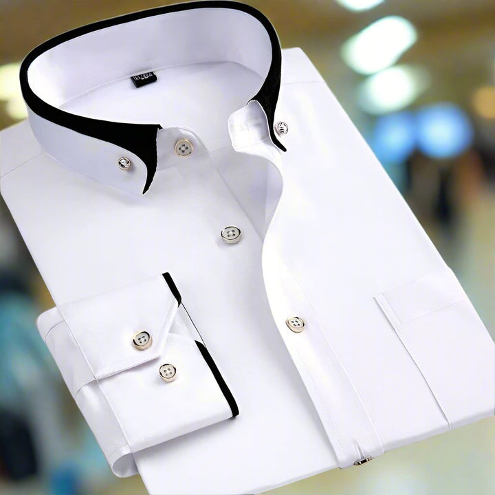 Adalbert | Classic Long Sleeve Cotton Shirt