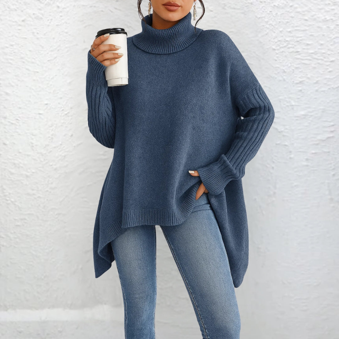 Women's Sweaters | Loose-Fit Turtleneck Sweater