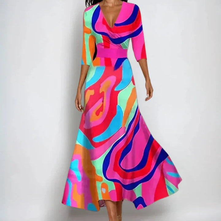 Lucia | Luxurious Floral Dress