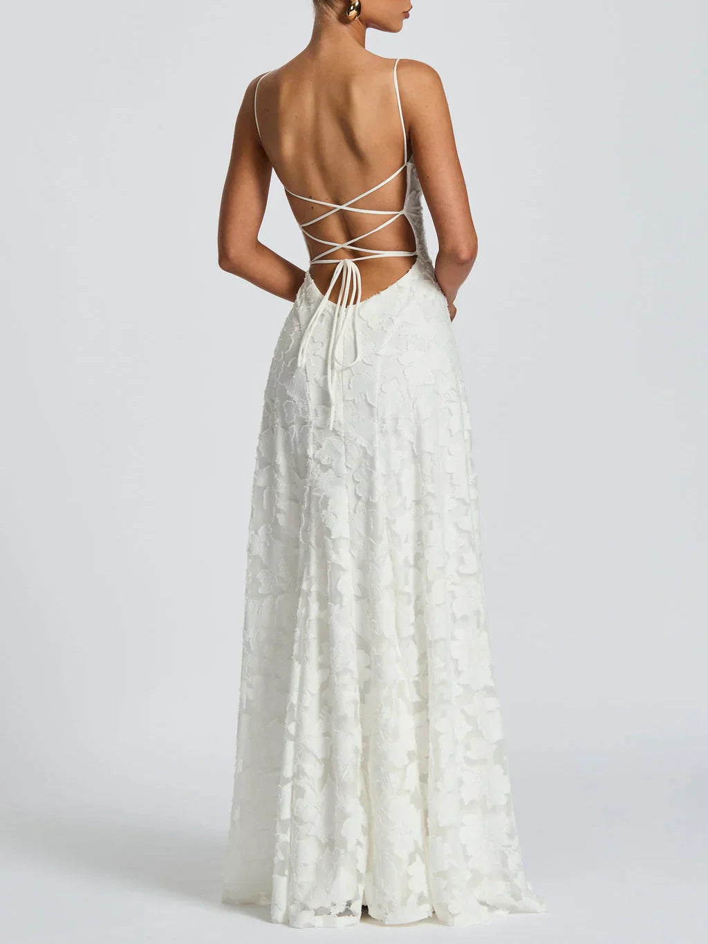 Rosa | Maxi Dress with Lace Detail