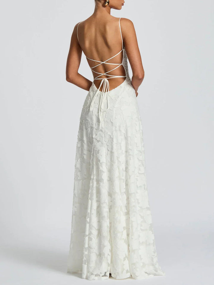 Rosa | Maxi Dress with Lace Detail