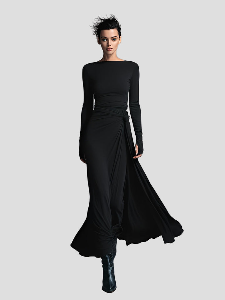 Anna | Elegant Dress Made of Stretch Fabric with a Shaping Effect