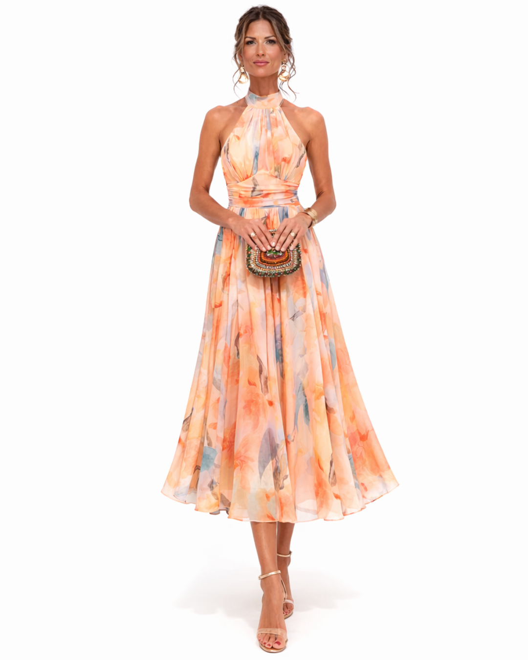 Amber | Halter Dress