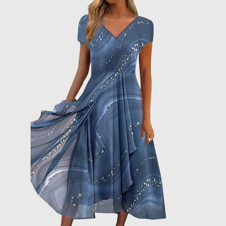 Aubrey™ | Flowing Midi Dress