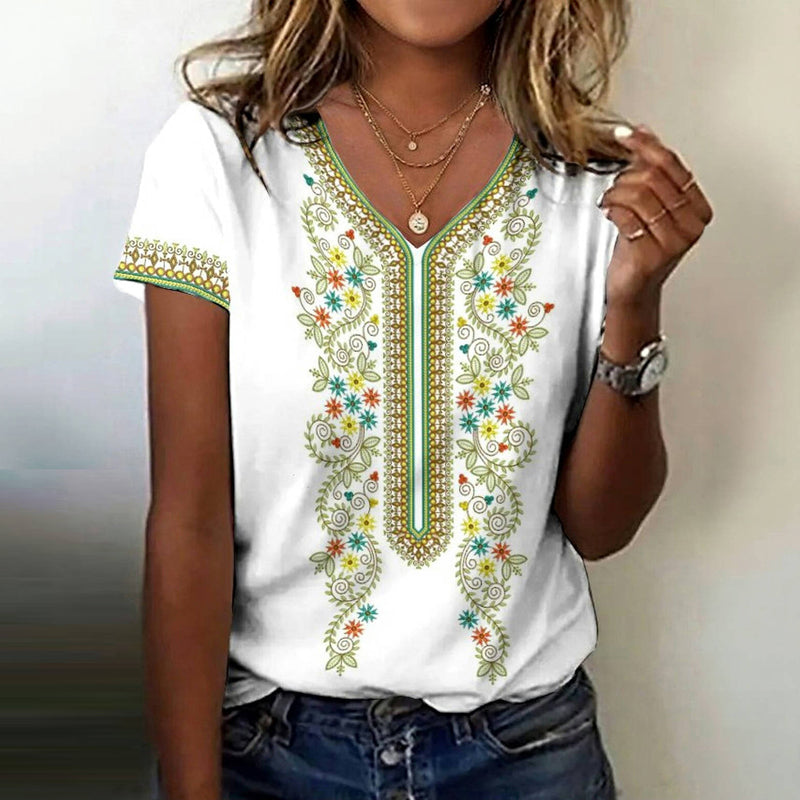 Etta | Stylish Casual Vintage T-Shirt for Women