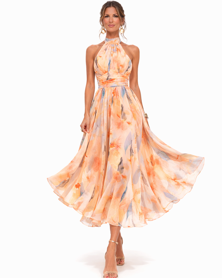 Amber | Halter Dress
