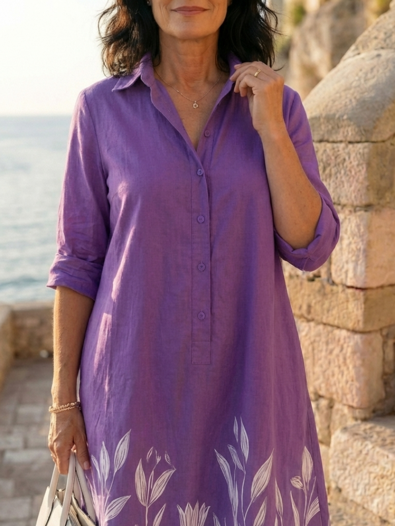 Florenne | Botanical Hem Dress