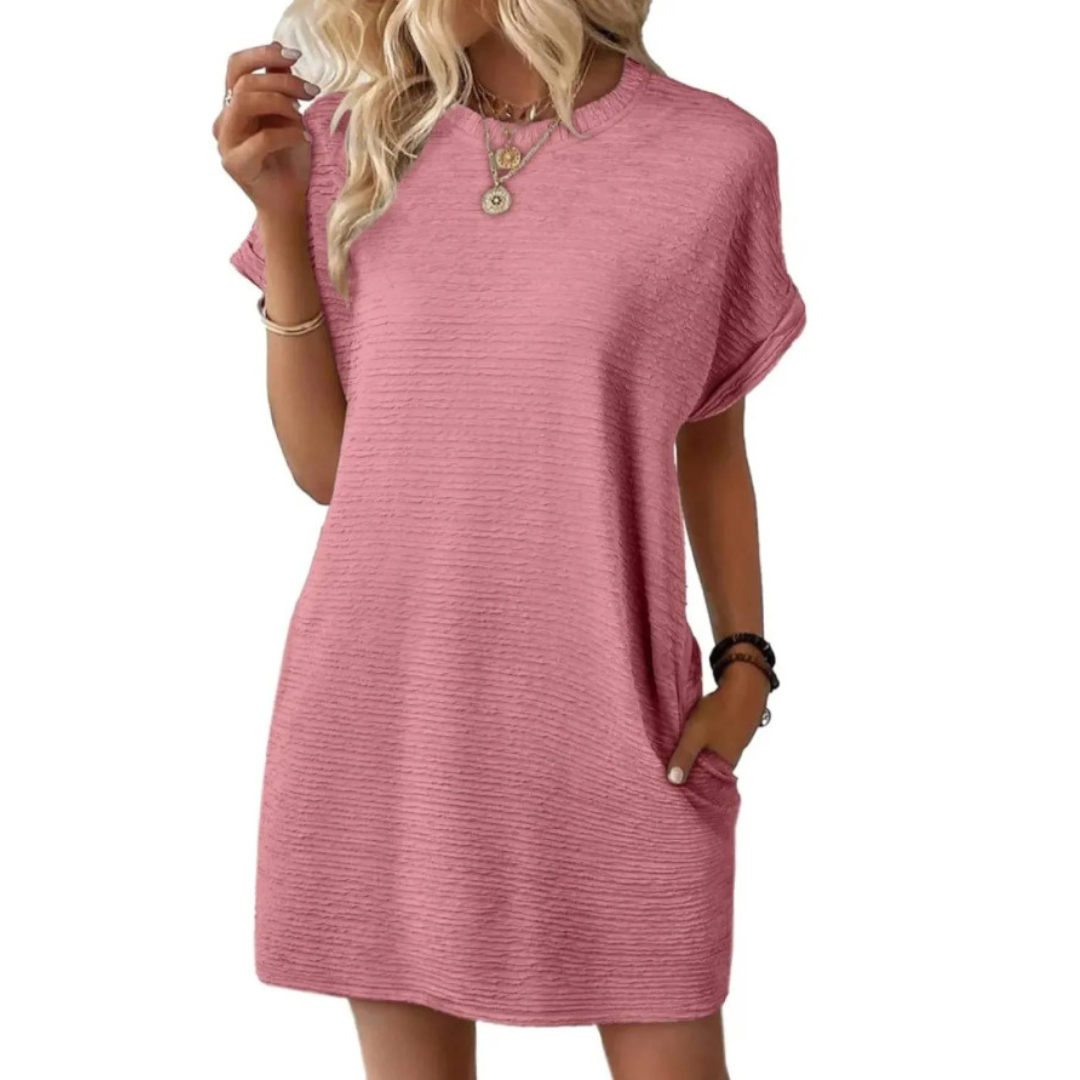 Eva | Casual Round Neck Summer Dress