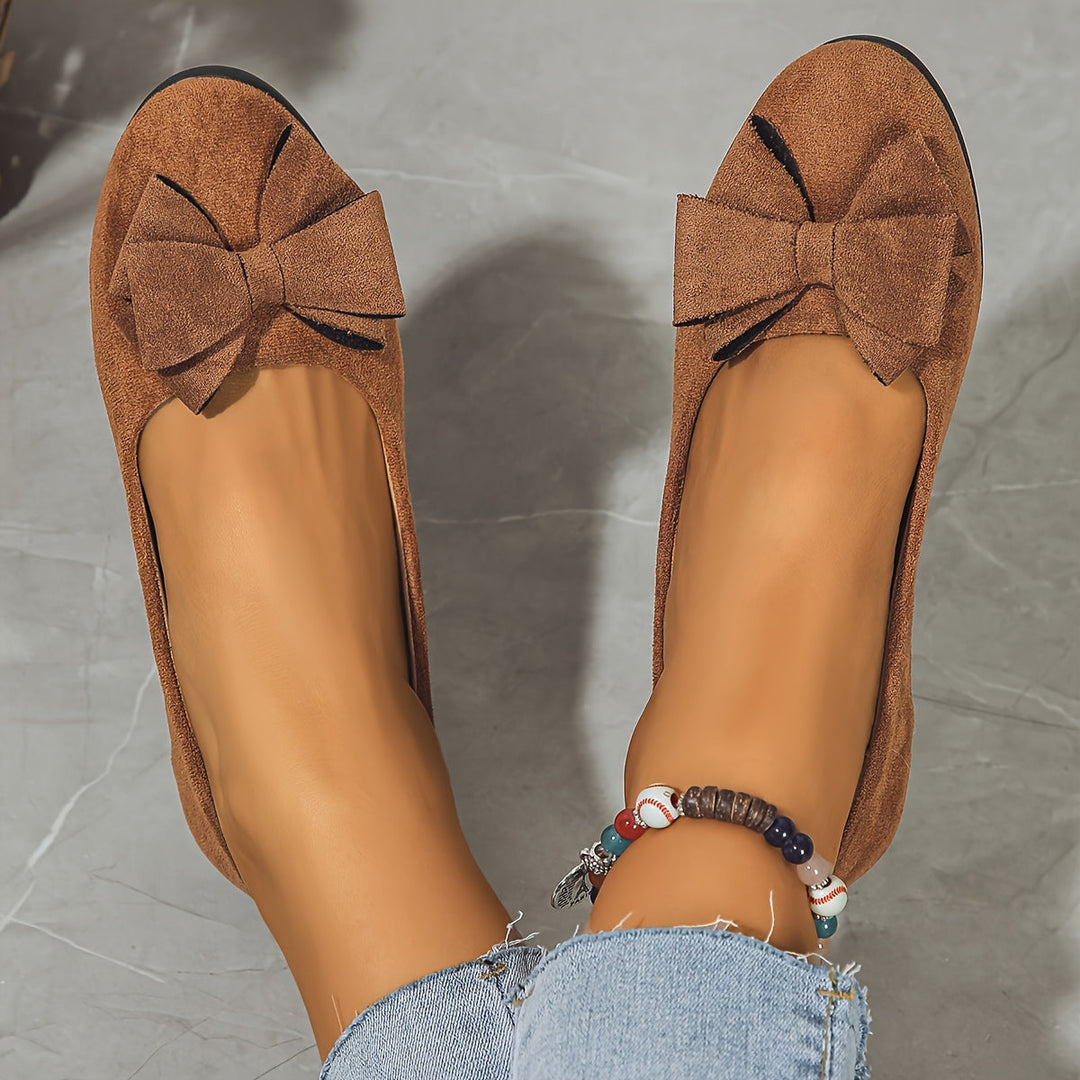 Camaly | Comfort Ballet Flats Made of Velvet