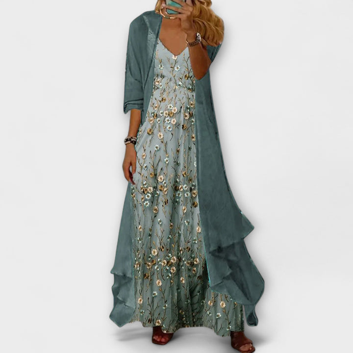 Brynn™ | Elegant Tummy Coverage Two-Piece Set