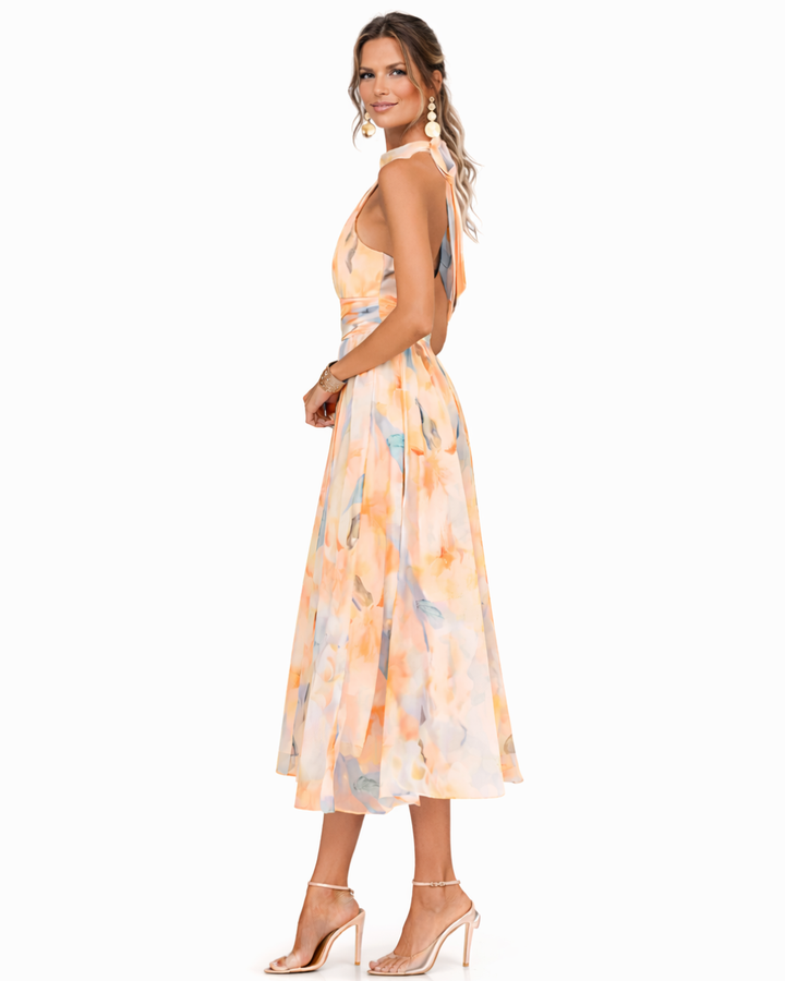 Amber | Halter Dress