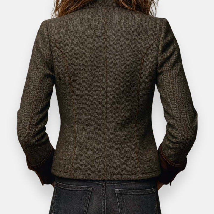 Short women's jacket | with buttons and pockets