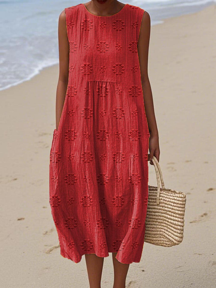 Zaylee | Fashionable Vintage Dress with Floral Details