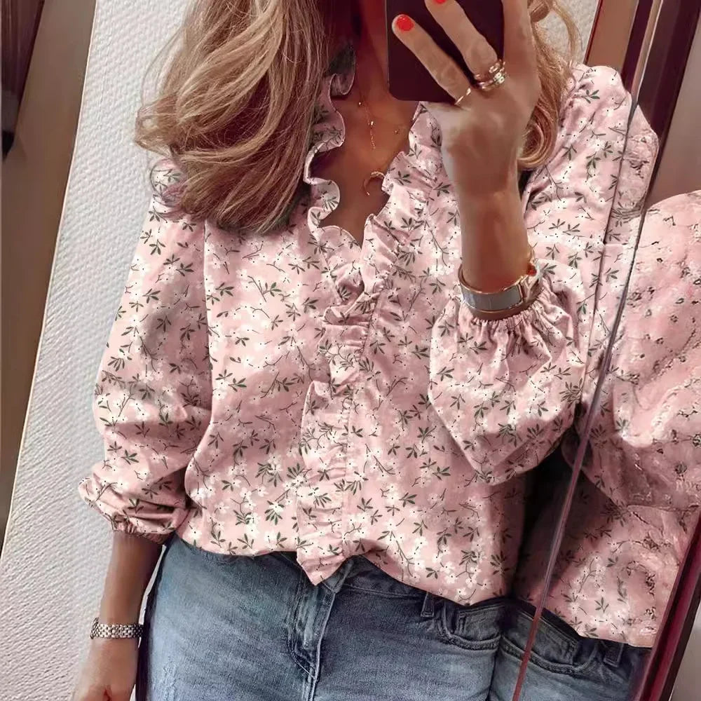 April | Timeless Long Sleeve Shirt for Everyday