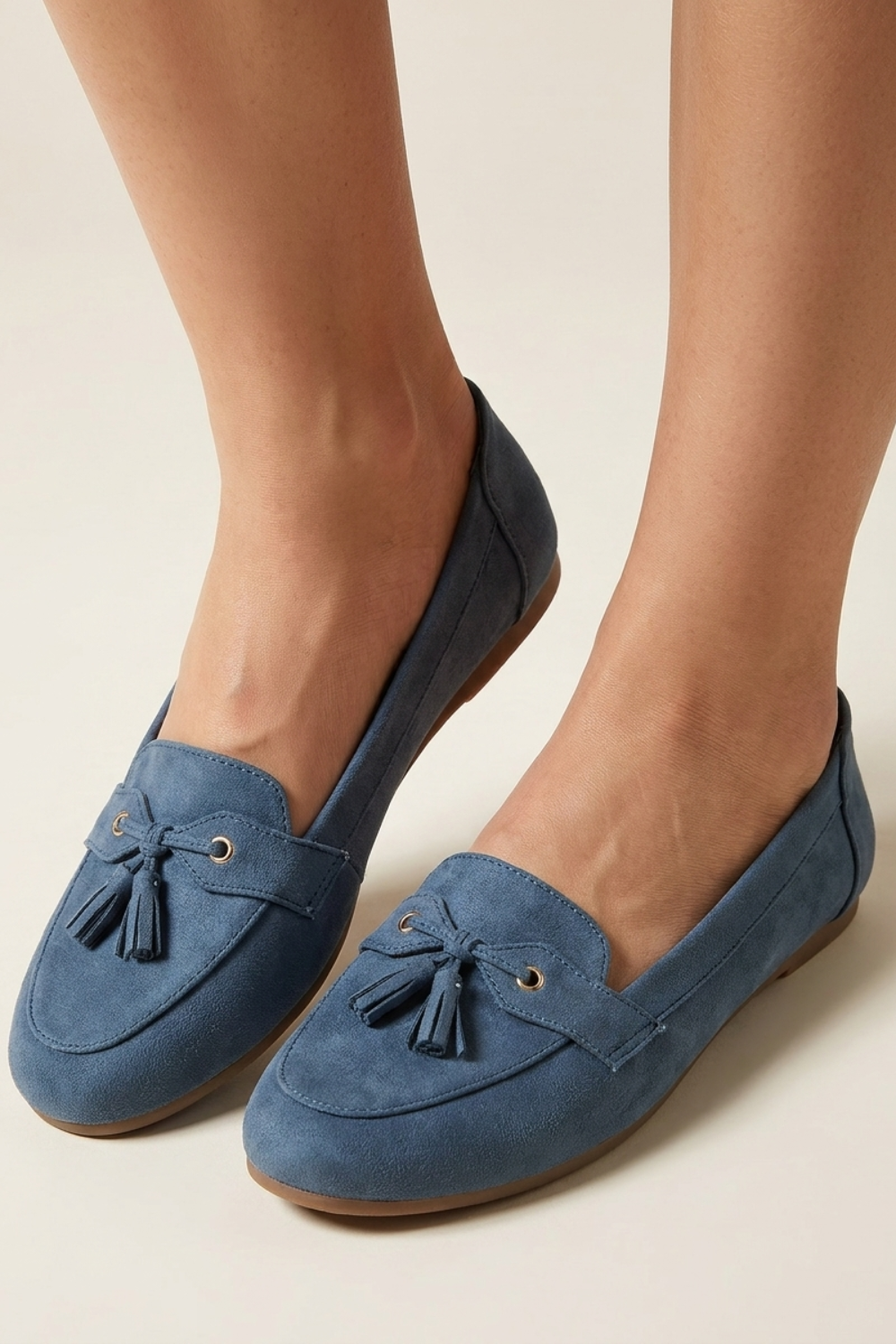 Nadine - Classic Loafers with Tassel Detail