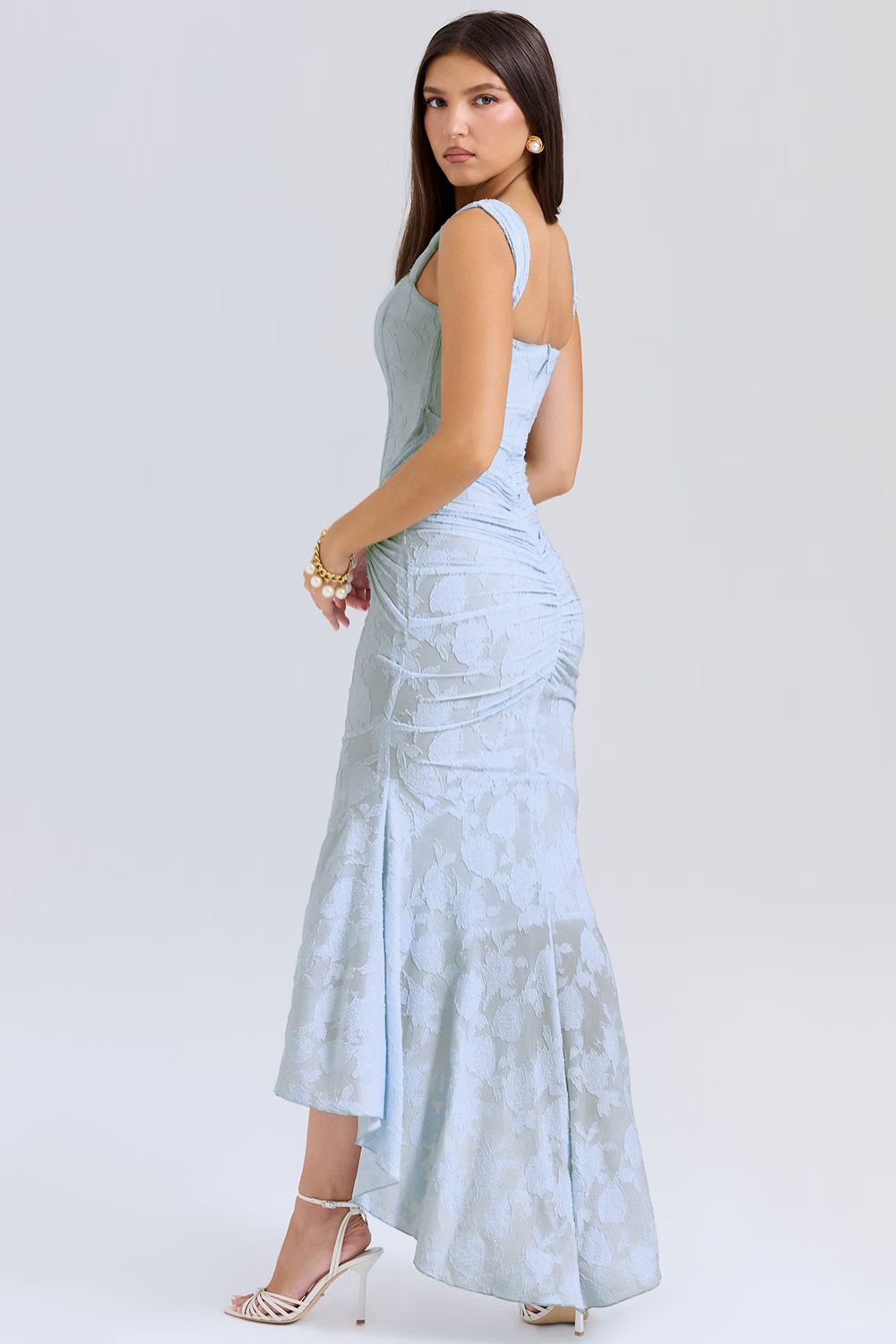 Selina | Enchanting Dress with Floral Elegance