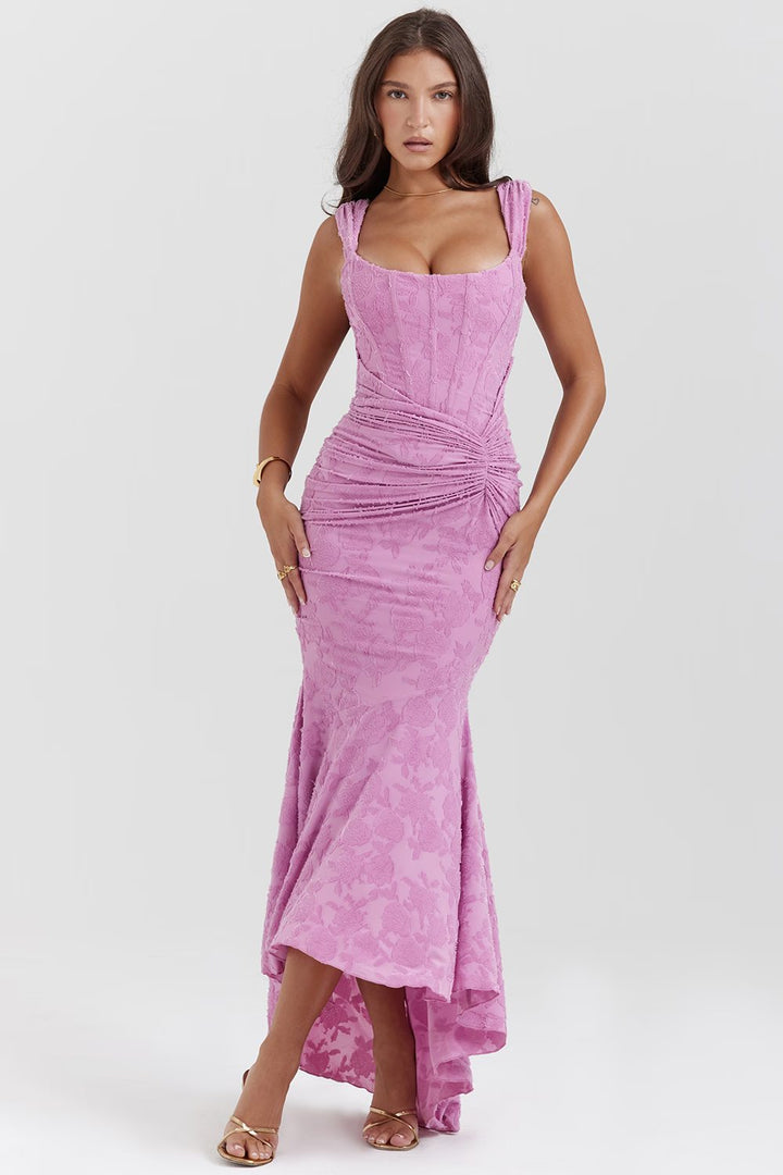 Selina | Enchanting Dress with Floral Elegance