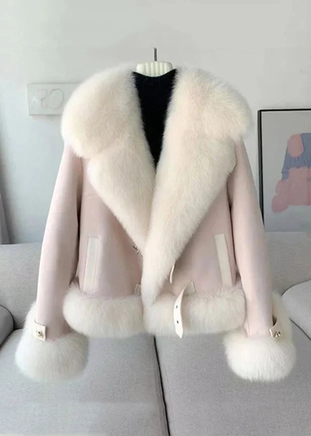 Women's Jacket | with Fur Collar and Cuffs