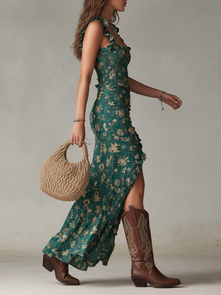 Inés | Lightweight Boho Maxi Dress