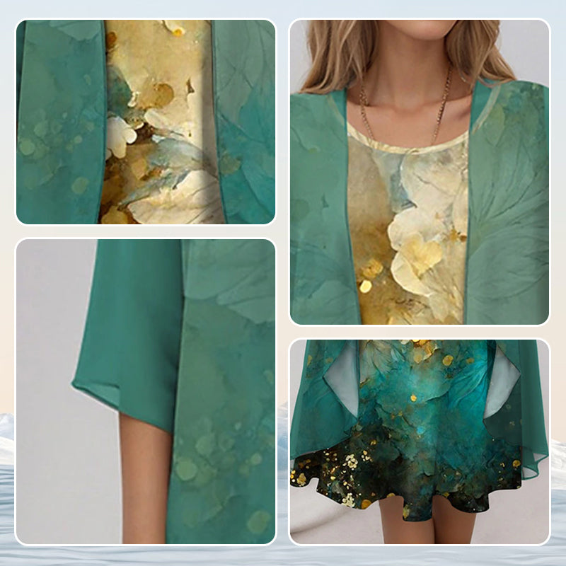 Dhara | Chic & Comfortable – Blouse and Dress Ensemble