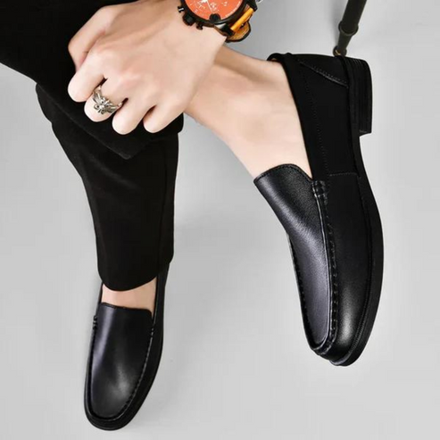 Men's Slip-On with Stitch Detail – Slip-On, Comfort Sole & Spring & Summer