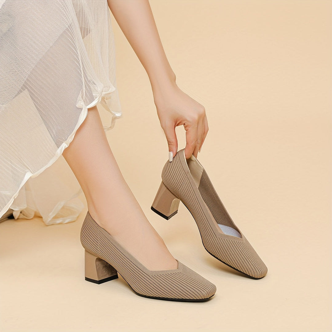 Lindzy | Robust Pumps with Heels for High Comfort