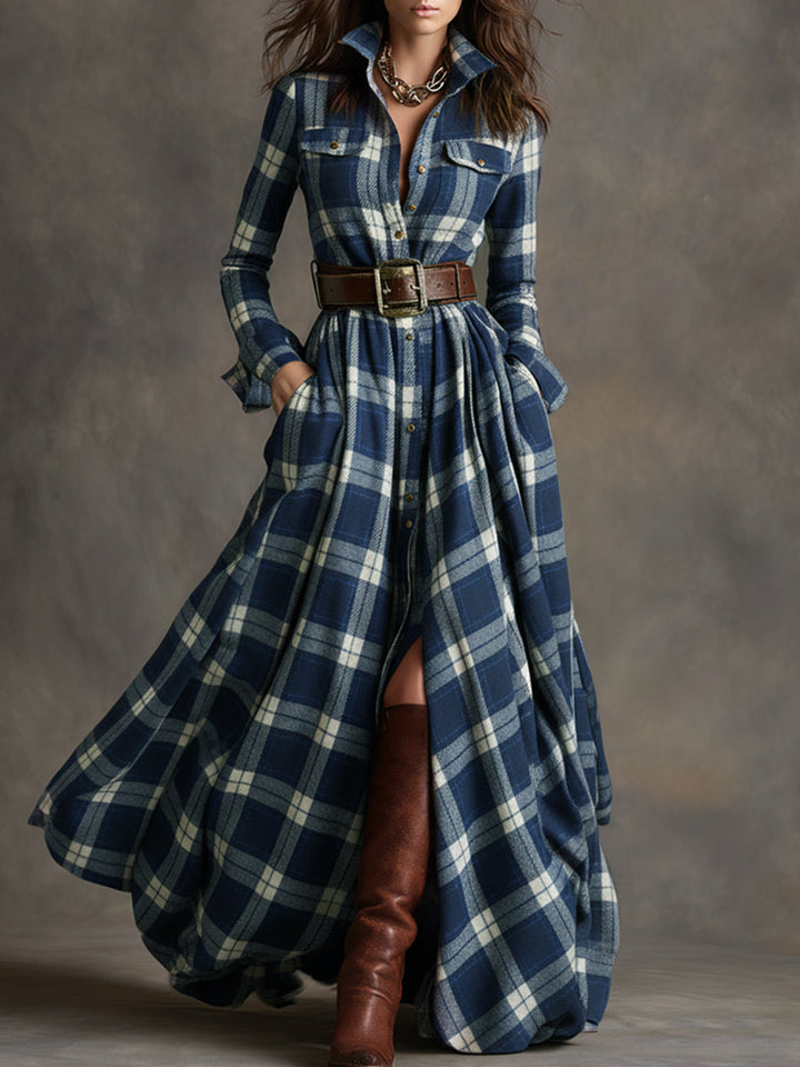 Hanna | Retro Maxi Dress