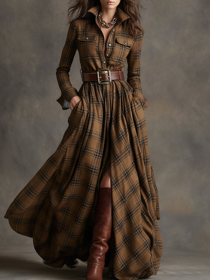 Hanna | Retro Maxi Dress