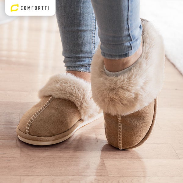 Women's Slippers with Soft Fur