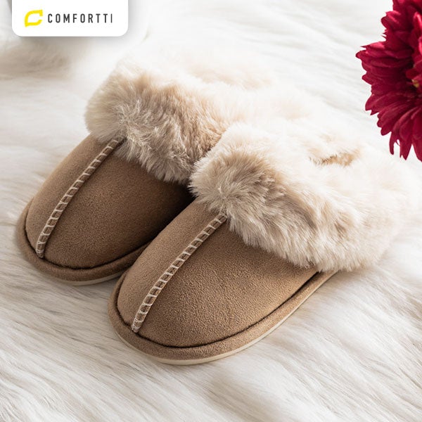 Women's Slippers with Soft Fur