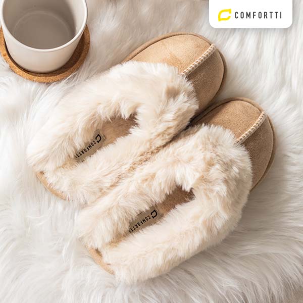 Women's Slippers with Soft Fur