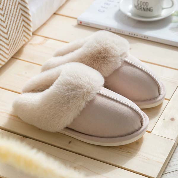 Women's Slippers with Soft Fur