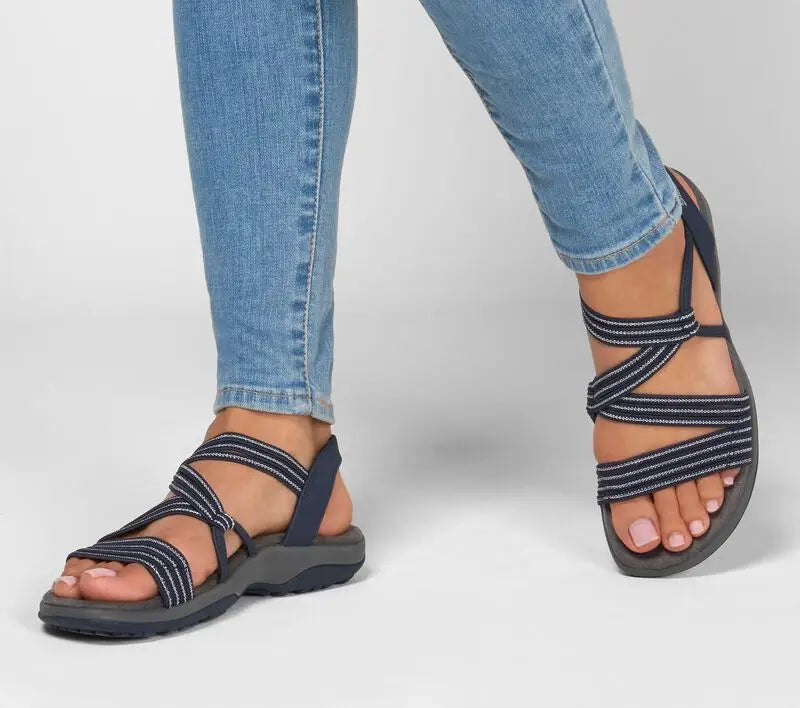 Women’s Casual Cross-Strap Comfort Sandals