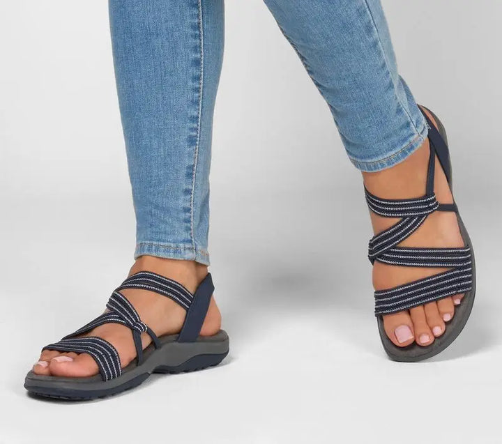 Women’s Casual Cross-Strap Comfort Sandals
