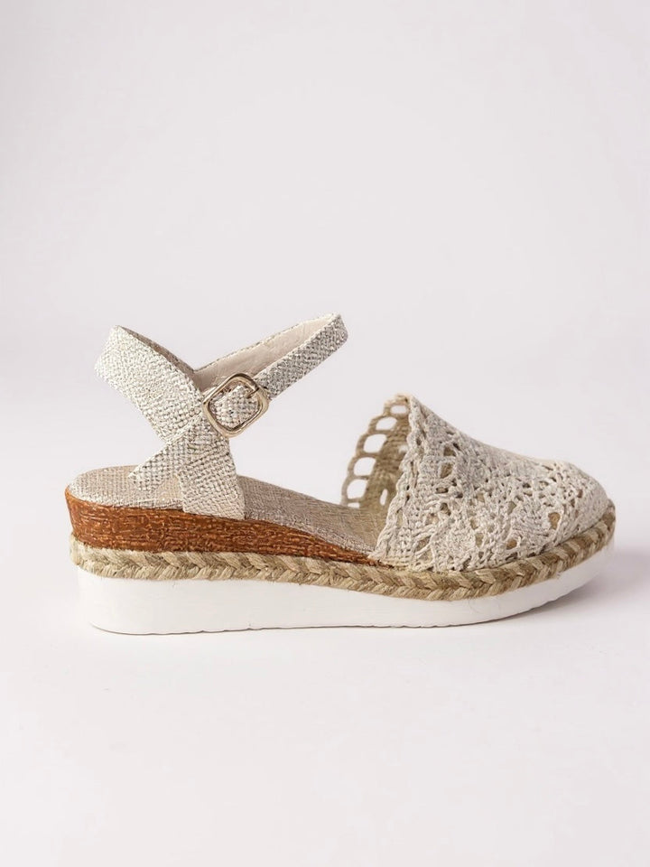 Blair | Women's Boho Wedge Espadrilles Ankle Strap Sandals