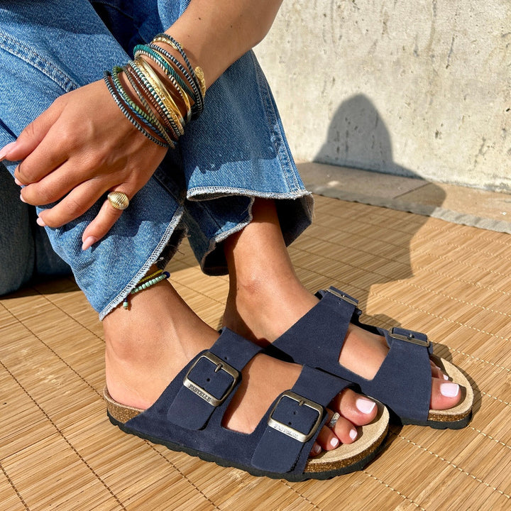 Women’s Double Strap Adjustable Buckle Sandals