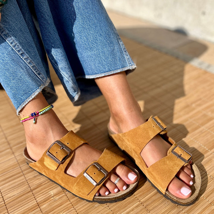 Women’s Double Strap Adjustable Buckle Sandals