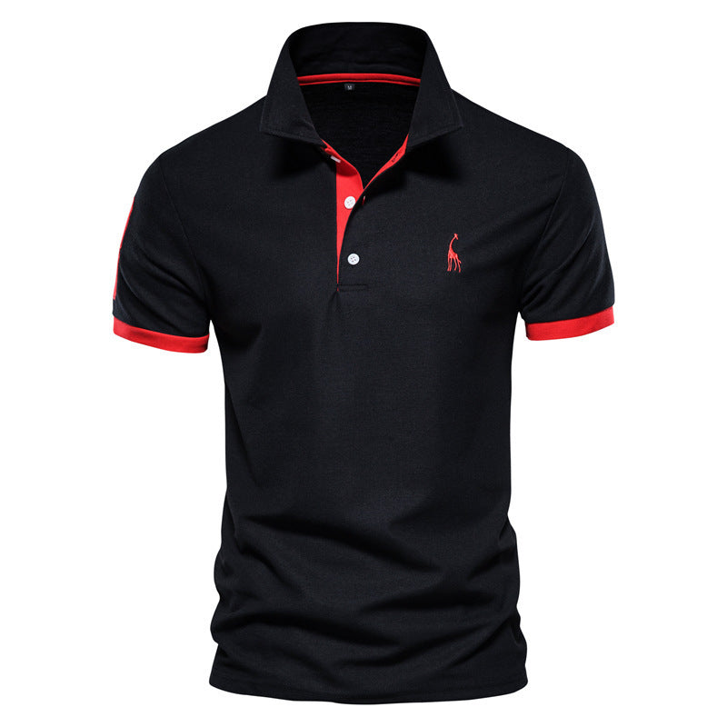 Men’s Classic Polo Shirt with Contrast Trim