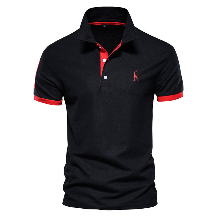Men’s Classic Polo Shirt with Contrast Trim