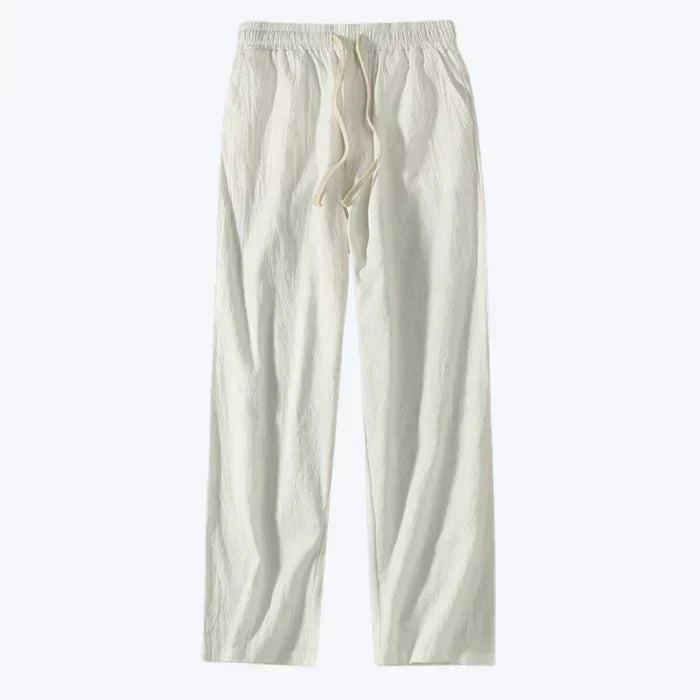 Striped Men’s Set – Stand-Up Collar & Breathable Fit