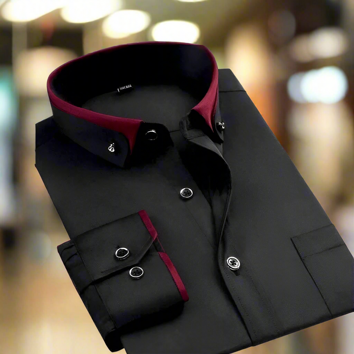 Adalbert | Classic Long Sleeve Cotton Shirt