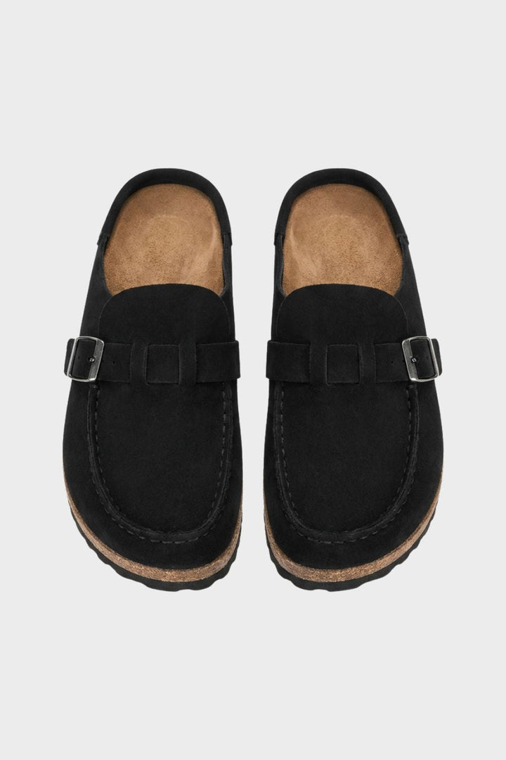 Ladies' Closed Clogs with Buckle