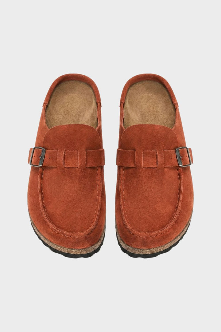 Ladies' Closed Clogs with Buckle