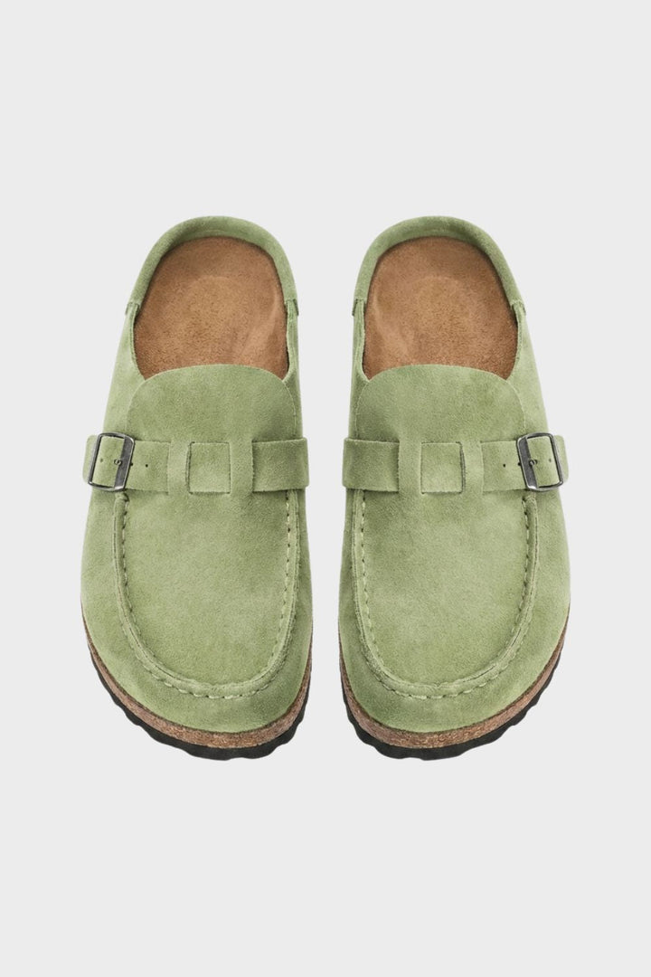 Ladies' Closed Clogs with Buckle
