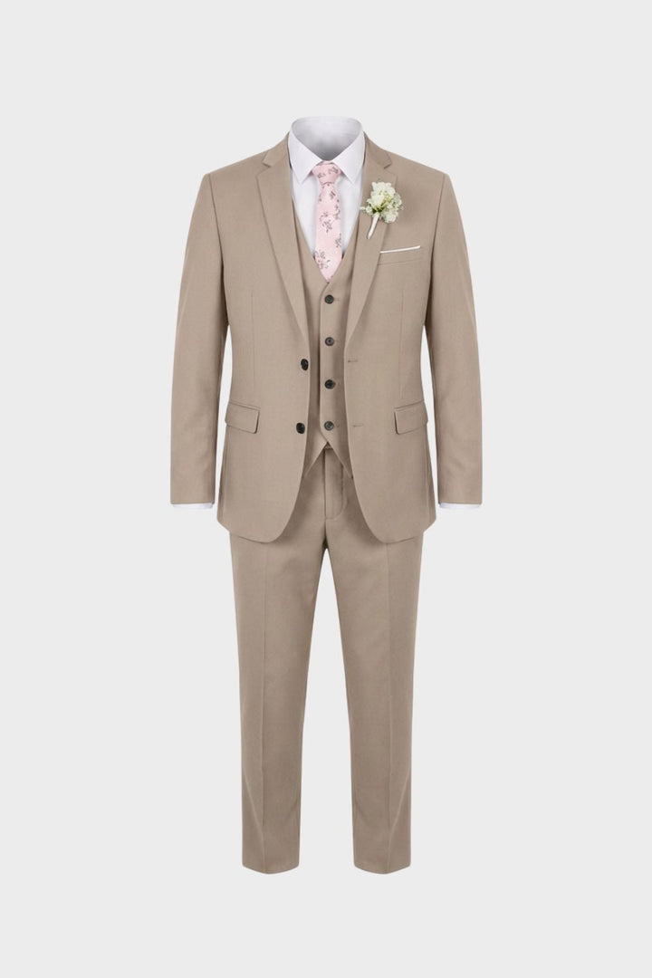 Men's 3-Piece Suit with Vest