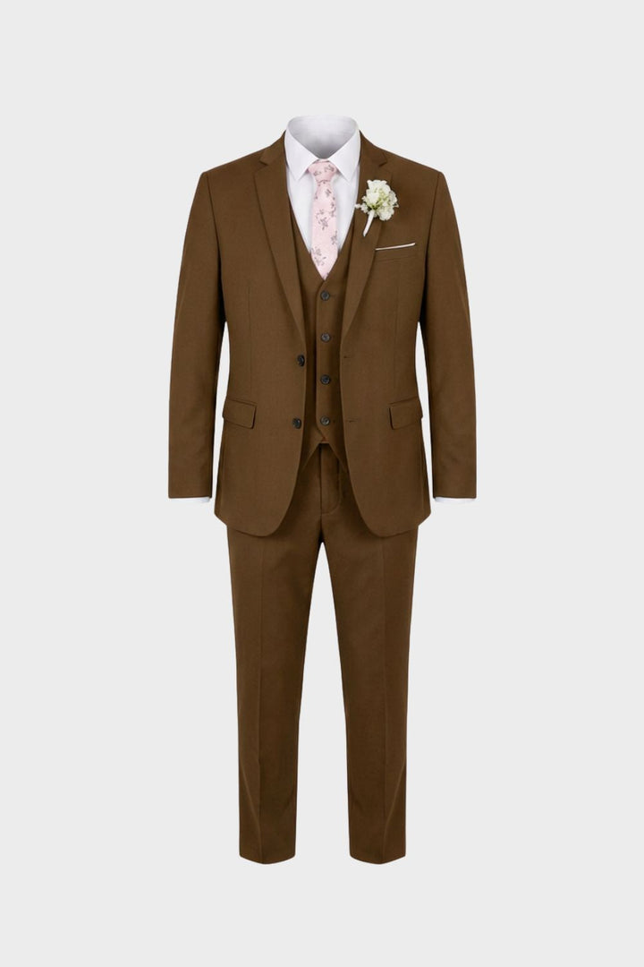 Men's 3-Piece Suit with Vest